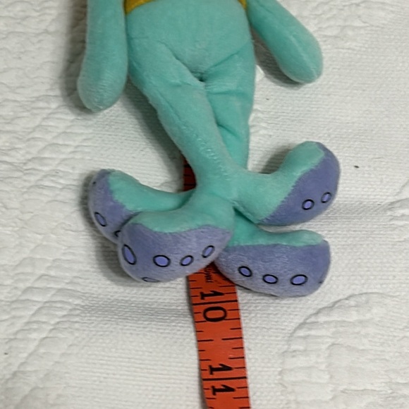 Collectible Ty Squidward Tentacles Beanie Baby Stuffed Animal 2004. - Picture 10 of 14